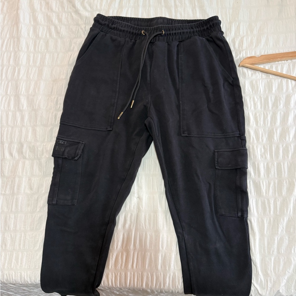 Alphalete Men's Black Cargo Pants